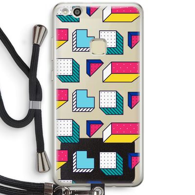 8-bit N°7: Huawei Ascend P10 Lite Transparant Hoesje met koord