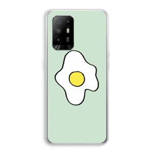 Spiegelei: Oppo A95 5G Transparant Hoesje