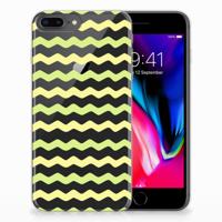 Apple iPhone 7 Plus | 8 Plus | TPU bumper | Waves Yellow