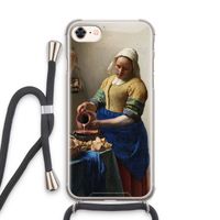 The Milkmaid: iPhone 7 Transparant Hoesje met koord