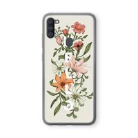Hello bloemen: Samsung Galaxy A11 Transparant Hoesje