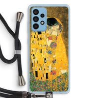 Der Kuss: Samsung Galaxy A52 Transparant Hoesje met koord
