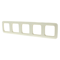 Busch-Jaeger Reflex Afdekraam | Inbouw | 5-voudig | Polarwit - 66.001.28