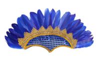 Samba tooi met pailletten en veren