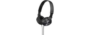 Sony MDR-ZX310AP On Ear koptelefoon Kabel Zwart Headset, Vouwbaar