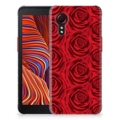 Samsung Galaxy Xcover 5 | TPU Case | Red Roses