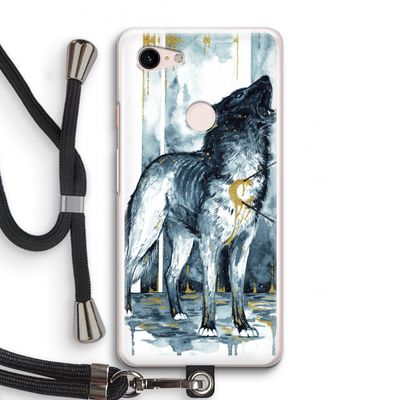 Bleeding Soul: Pixel 3 Transparant Hoesje met koord