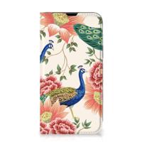 Smartphone hoesje voor iPhone 13 Pink Peacock