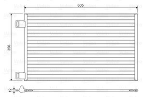 Condensor, airconditioning 822553