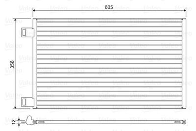 Condensor, airconditioning 822553