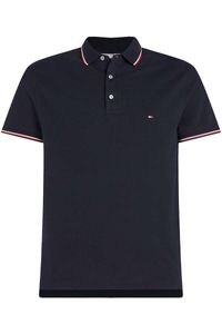 Tommy Hilfiger Slim Fit Polo shirt Korte mouw Marine