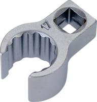 HAZET Ringsleutel · open 848Z-17 · 3/8 inch (10 mm) vierkant hol · Buitentwaalfkant profiel · SW 17 mm · Binnenvierkant 10 =
