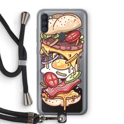 Diet Coke Please: Samsung Galaxy A11 Transparant Hoesje met koord