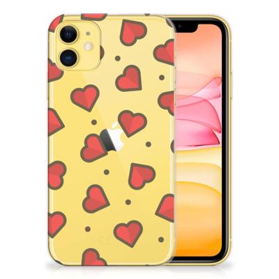 Apple iPhone 11 | TPU bumper | Hearts