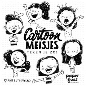Cartoonmeisjes teken je zo! (Paperback)