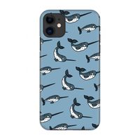 Narwhal: Volledig geprint iPhone 11 Hoesje - thumbnail