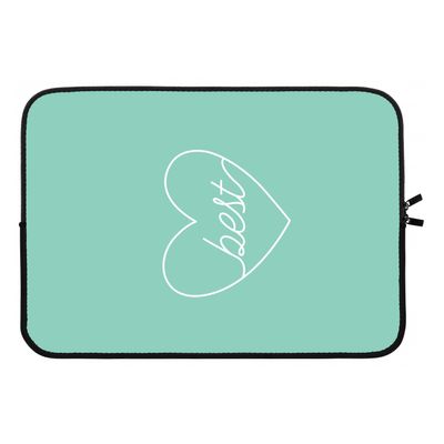 Best heart pastel: Laptop sleeve 13 inch