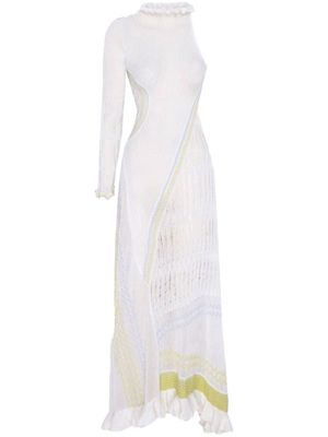 Roberta Einer robe Bianca en coton - Blanc