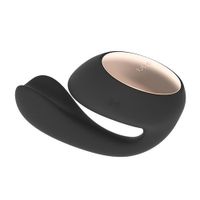 Lelo - Ida Wave App Bestuurbare Duale Vibrator Voor Stellen Zwart - thumbnail