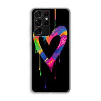 Melts My Heart: Samsung Galaxy S21 Ultra Transparant Hoesje