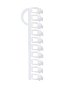 HEMA Glijders Voor U-rails Wit - 10 Stuks (wit)