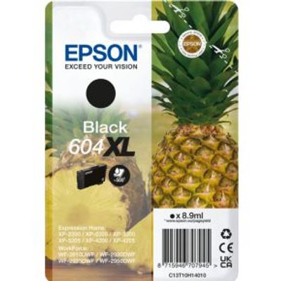 Epson 604XL inktcartridge 1 stuk(s) Origineel Hoog (XL) rendement Zwart