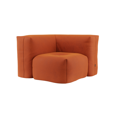 Soft Sofa Indoor - Corner - Oransje - SACKit