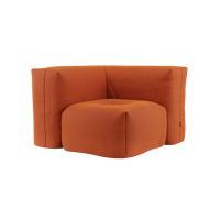 Soft Sofa Indoor - Corner - Oransje - SACKit