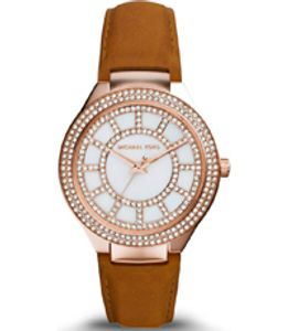 Horlogeband Michael Kors MK2421 Leder Bruin 20mm