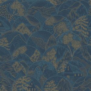 Dutch Wallcoverings Alchemy - Teshio - Navy