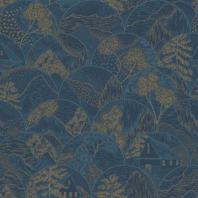 Dutch Wallcoverings Alchemy - Teshio - Navy