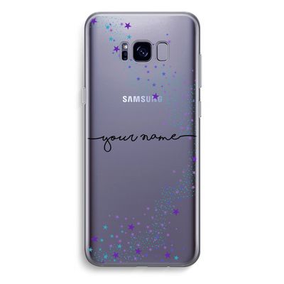 Sterren: Samsung Galaxy S8 Plus Transparant Hoesje