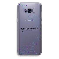 Sterren: Samsung Galaxy S8 Plus Transparant Hoesje