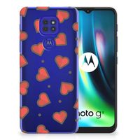 Motorola Moto G9 Play | E7 Plus TPU bumper Hearts - thumbnail