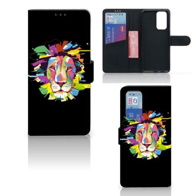 OnePlus 9 Pro Leuk Hoesje Lion Color OnePlus 9 Pro Leuk Hoesje Lion Color