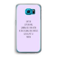 GSM: Samsung Galaxy S6 Transparant Hoesje