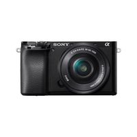 Sony α 6100 + 16-50mm + 55-210mm SLR camerakit 24,2 MP CMOS 6000 x 40000 Pixels Zwart - thumbnail