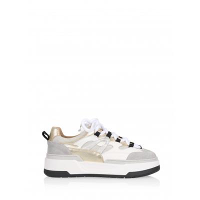 DWRS - Beige | Dames | Sneaker | Beige | 41 | regular | Kamst mode