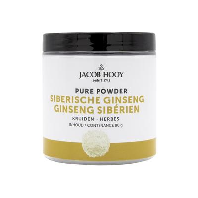 Jacob Hooy Pure Powder Siberische ginseng