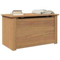 Opbergkist met deksel Panama 79x42x46 cm massief grenenhout