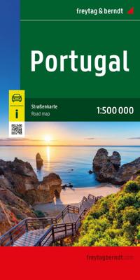 Wegenkaart - landkaart Portugal | Freytag & Berndt