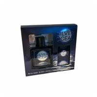 Silver Ocean Giftset Eau De Parfum 100ml + Pocket Parfum 20ml For Men - thumbnail