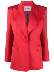 STYLAND blazer à revers amples - Rouge