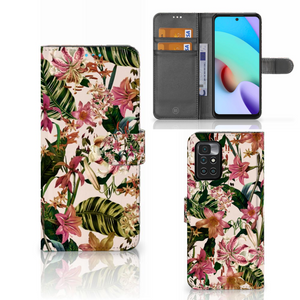 Xiaomi Redmi 10 Hoesje Flowers