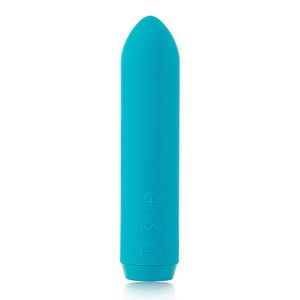 Je Joue - Classic Bullet Vibrator Met Finger Sleeve Lichtblauw