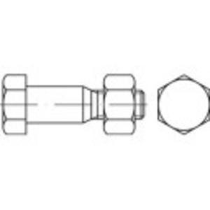 TOOLCRAFT TO-5435196 Zeskantbout M24 85 mm Buitenzeskant DIN 7968 Staal 1 stuk(s)