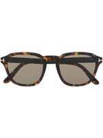TOM FORD Eyewear lunettes de soleil Avery à monture carrée - Marron