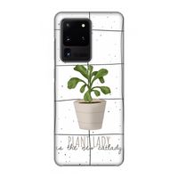 Kamerplant op vensterruit: Volledig geprint Samsung Galaxy S20 Ultra Hoesje