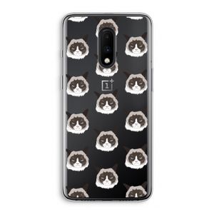 It's a Purrr Case: OnePlus 7 Transparant Hoesje