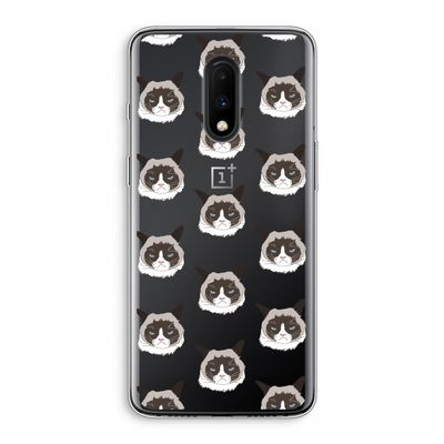 It's a Purrr Case: OnePlus 7 Transparant Hoesje
